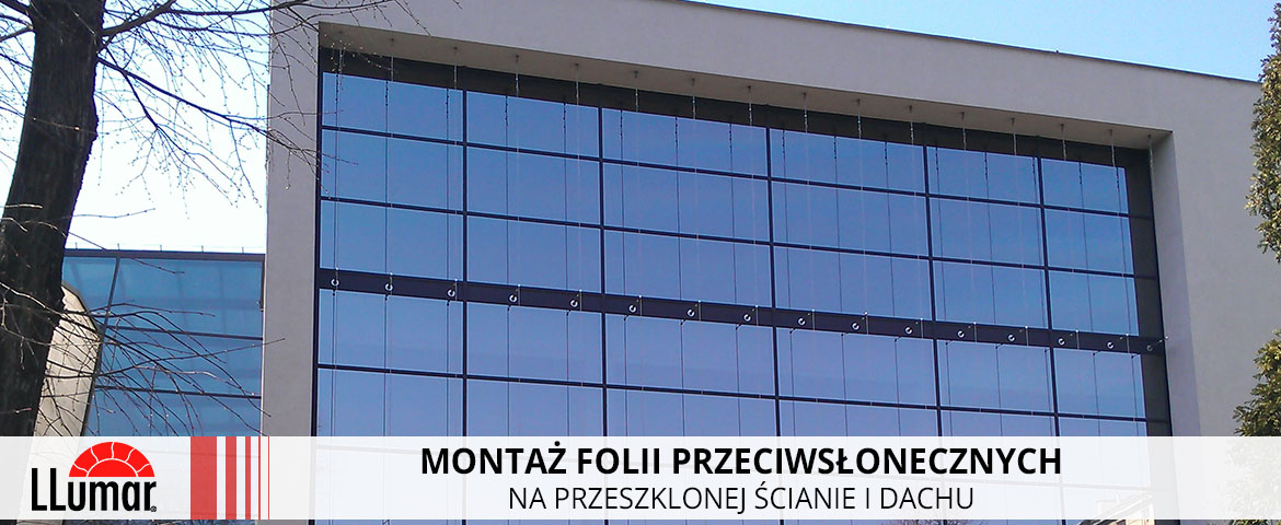 montaż folii przeciwsłonecznych
