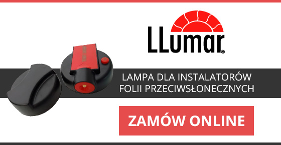 lampa dla instalatorów folii przeciwsłonecznych