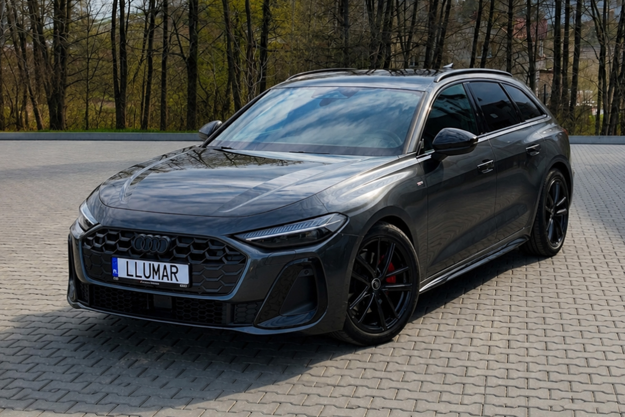 ochrona lakieru Audi A5 Avant folią PPF