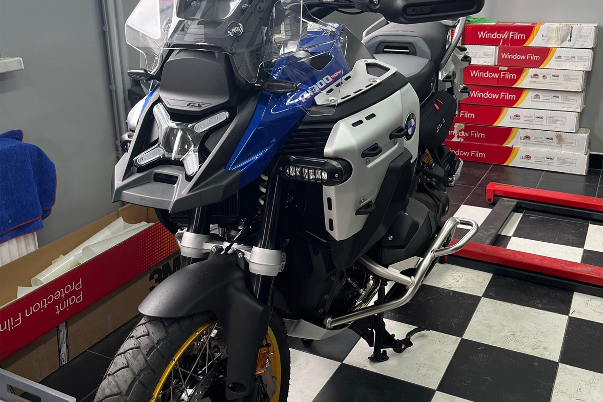 ochrona lakieru bmw gs 1300