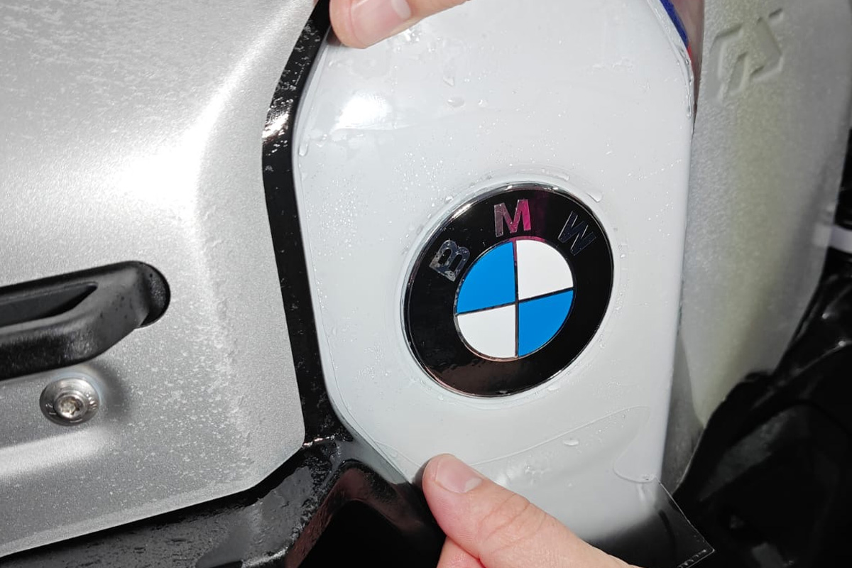 ochrona lakieru bmw gs 1300