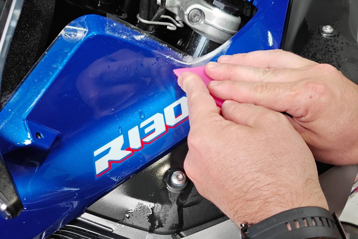 ochrona lakieru bmw gs 1300