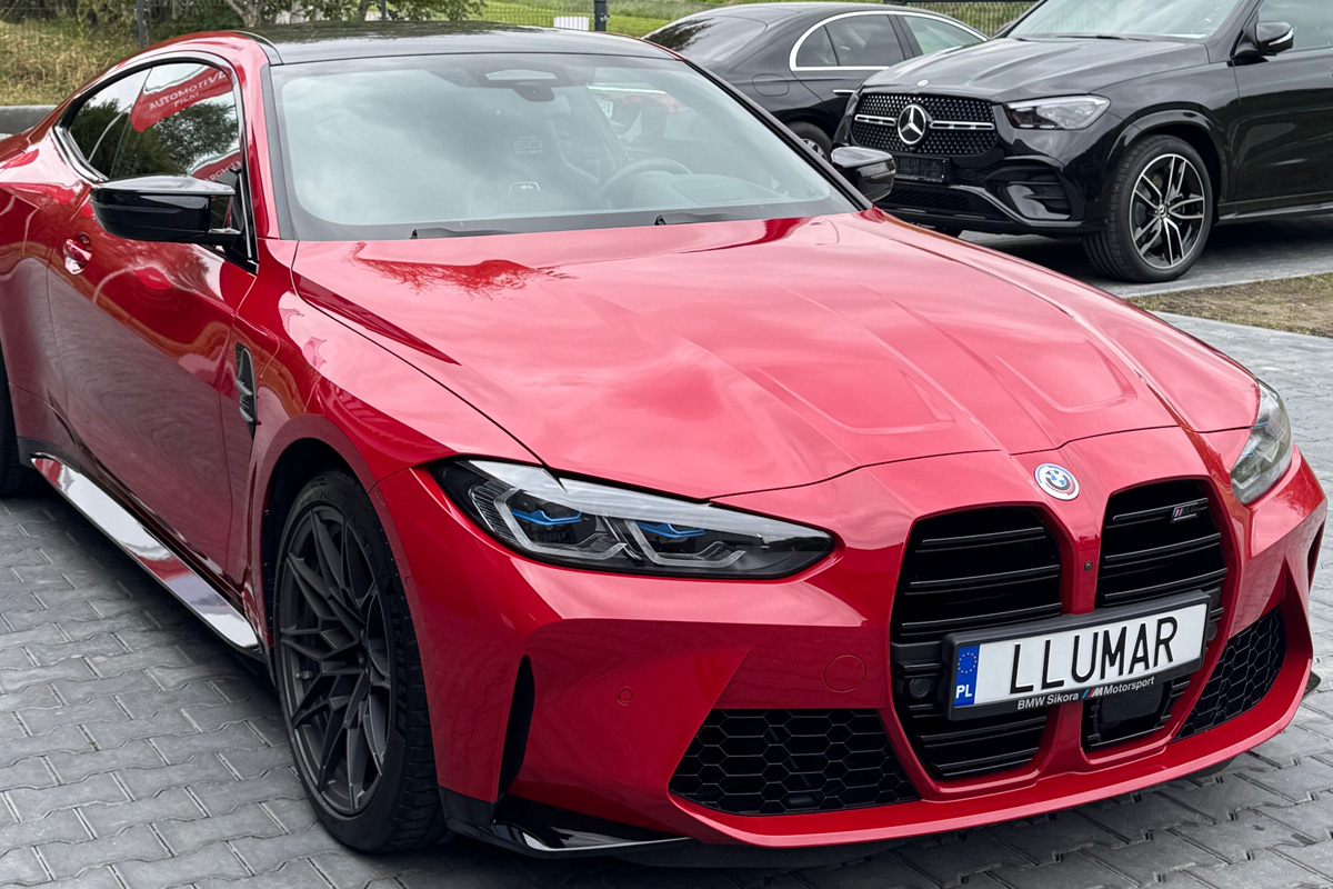 ochrona lakieru BMW M4 50 Jahre BMW M