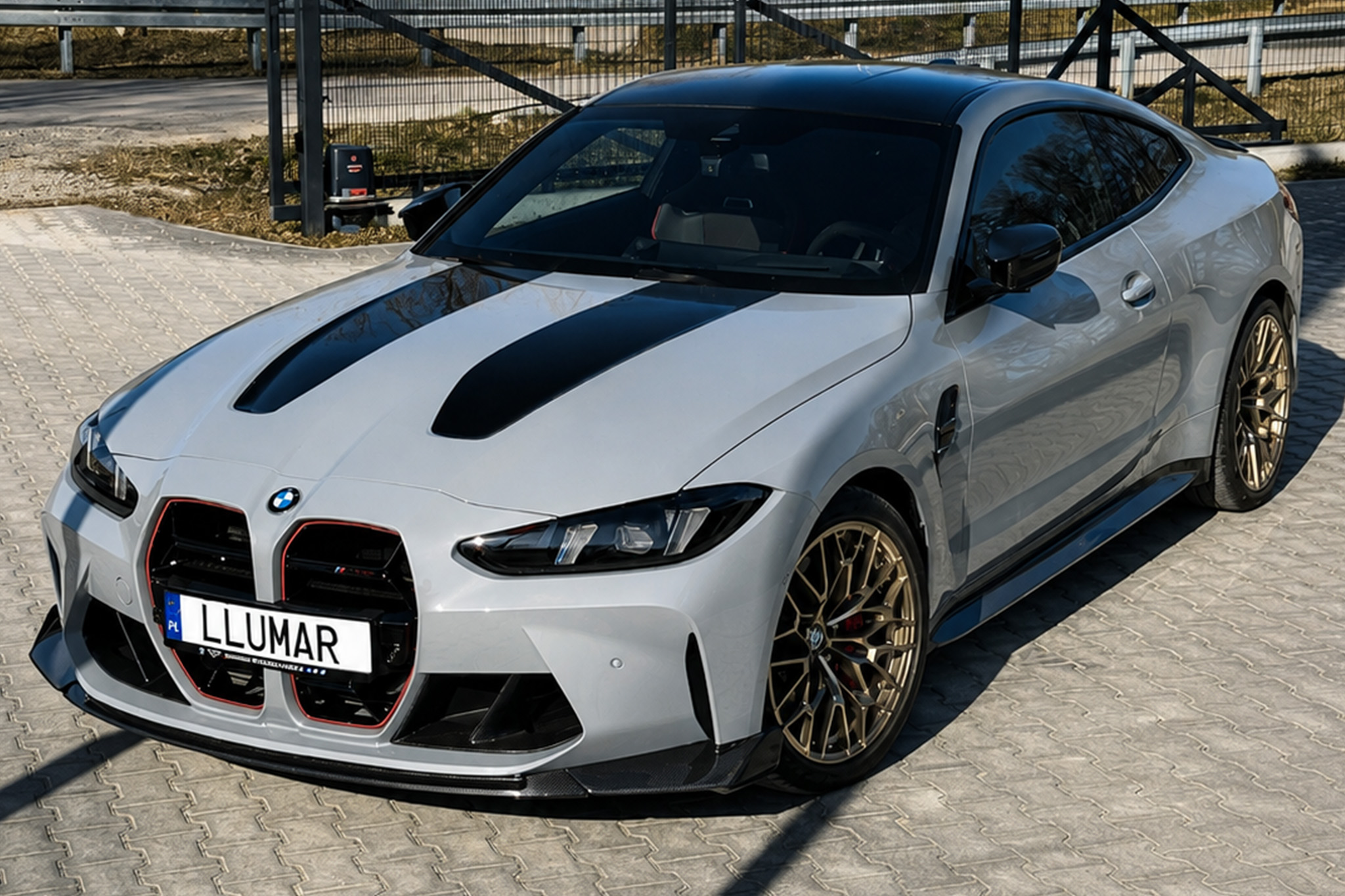 ochrona lakieru BMW M4 CS folią PPF