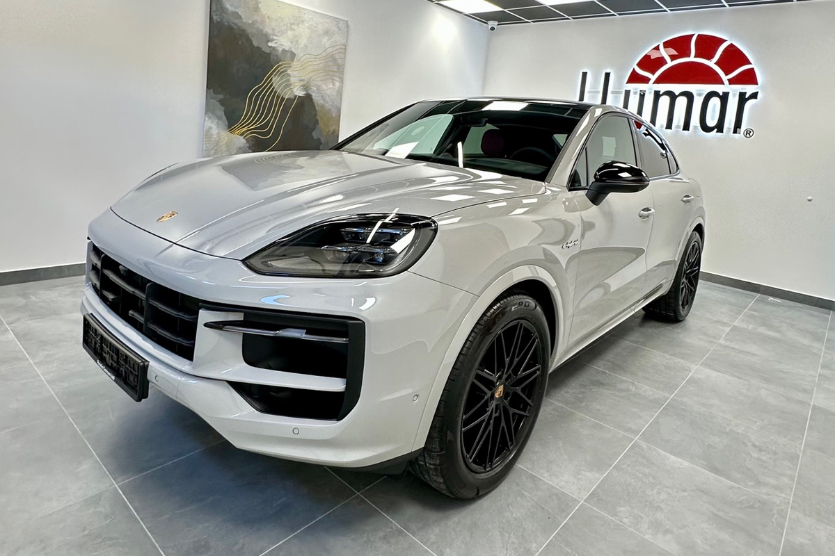 ochrona lakieru porsche cayenne coupe