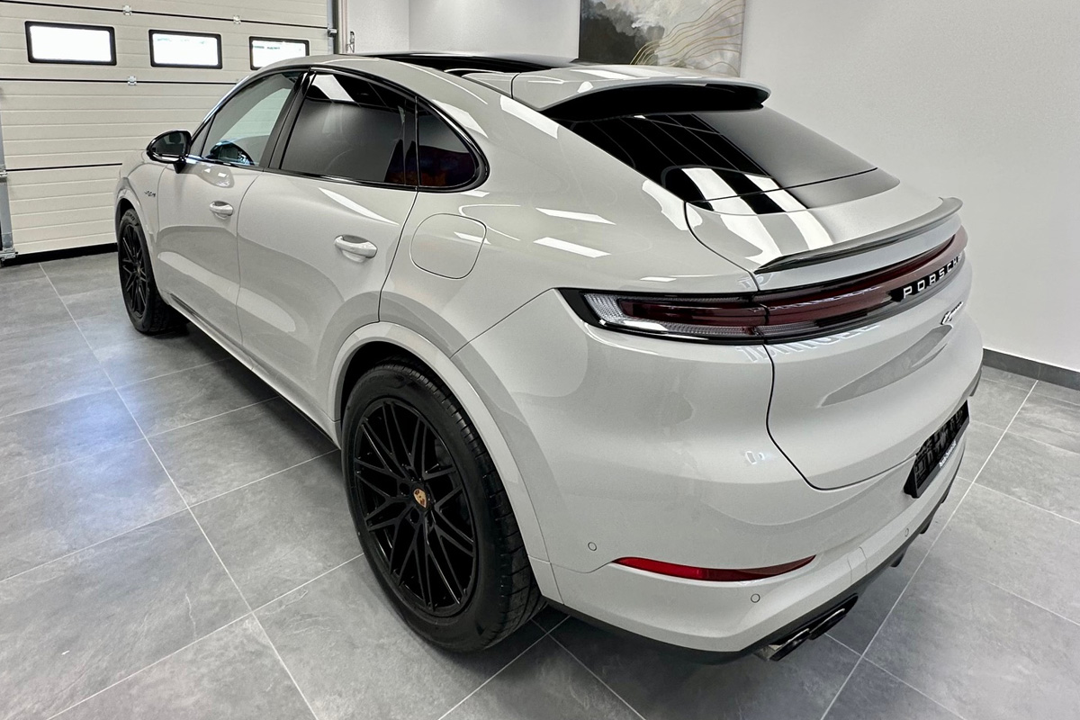 ochrona lakieru porsche cayenne coupe