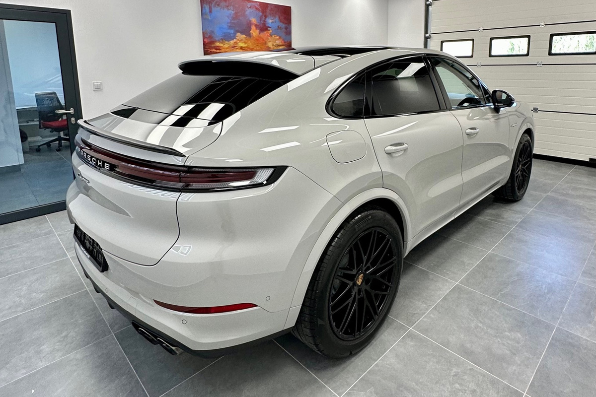 ochrona lakieru porsche cayenne coupe