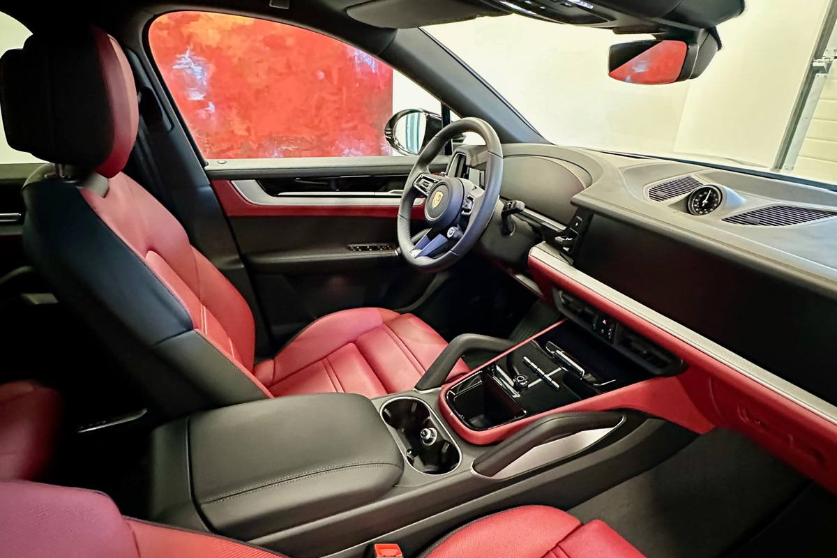 ochrona lakieru porsche cayenne coupe