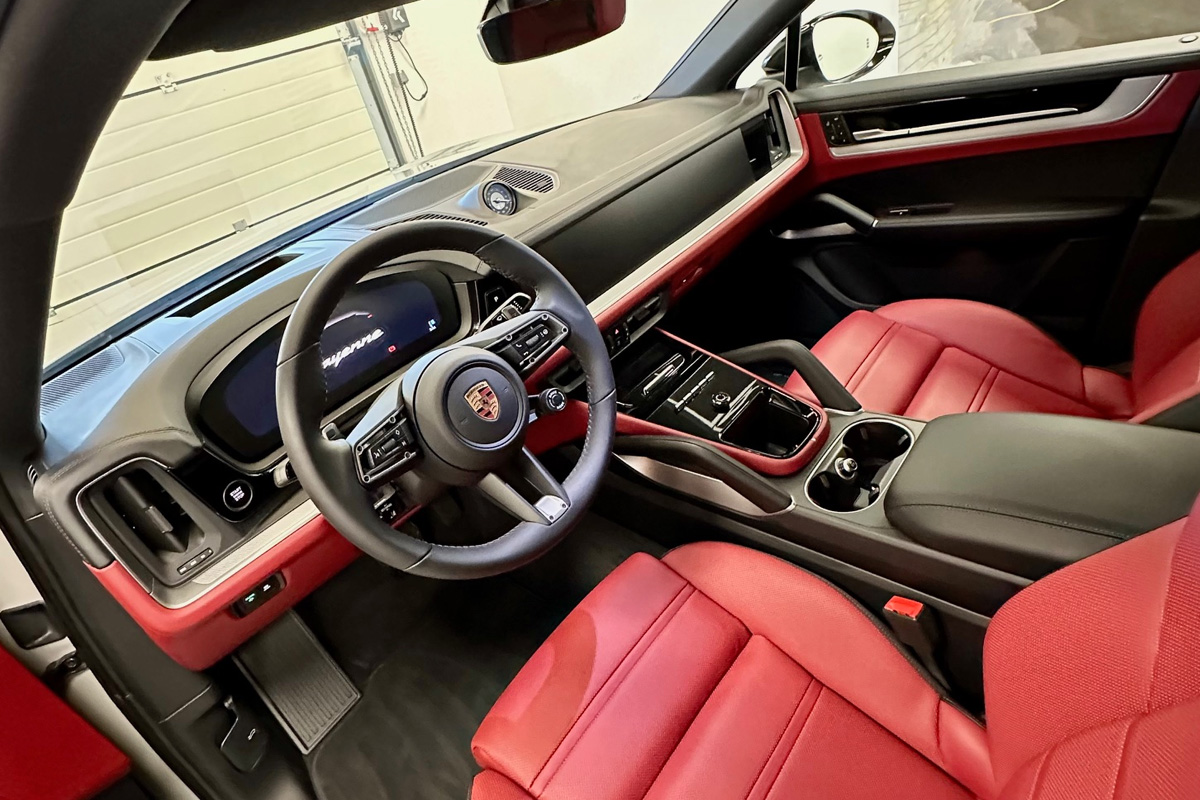 ochrona lakieru porsche cayenne coupe