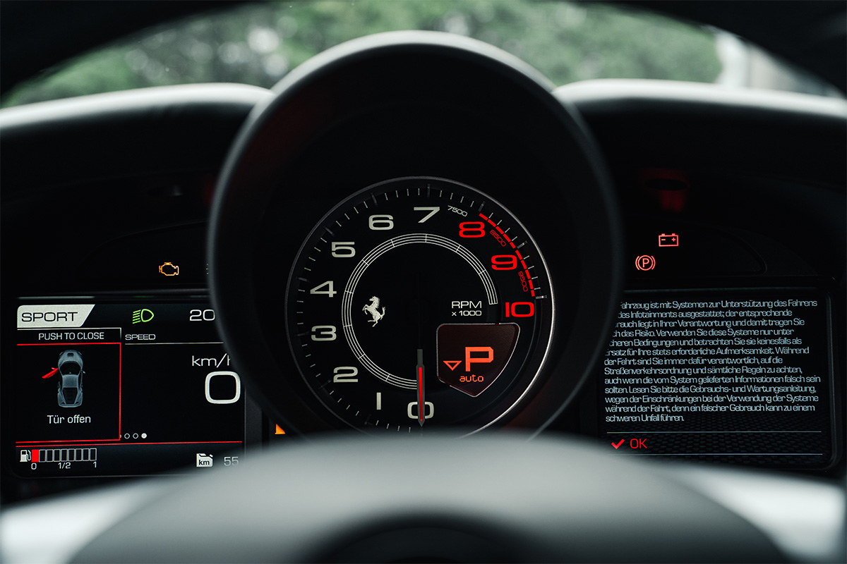 ochrona lakieru ferrari f8 tributo