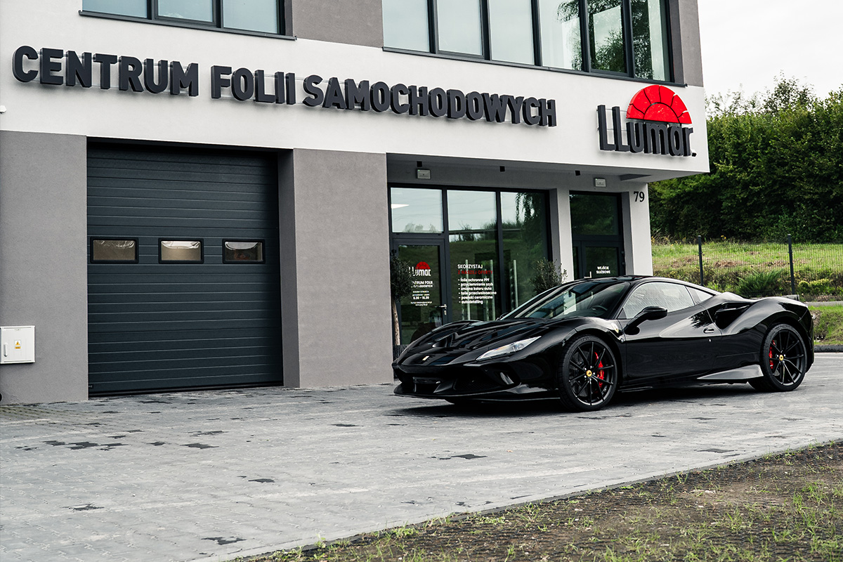 ochrona lakieru ferrari f8 tributo
