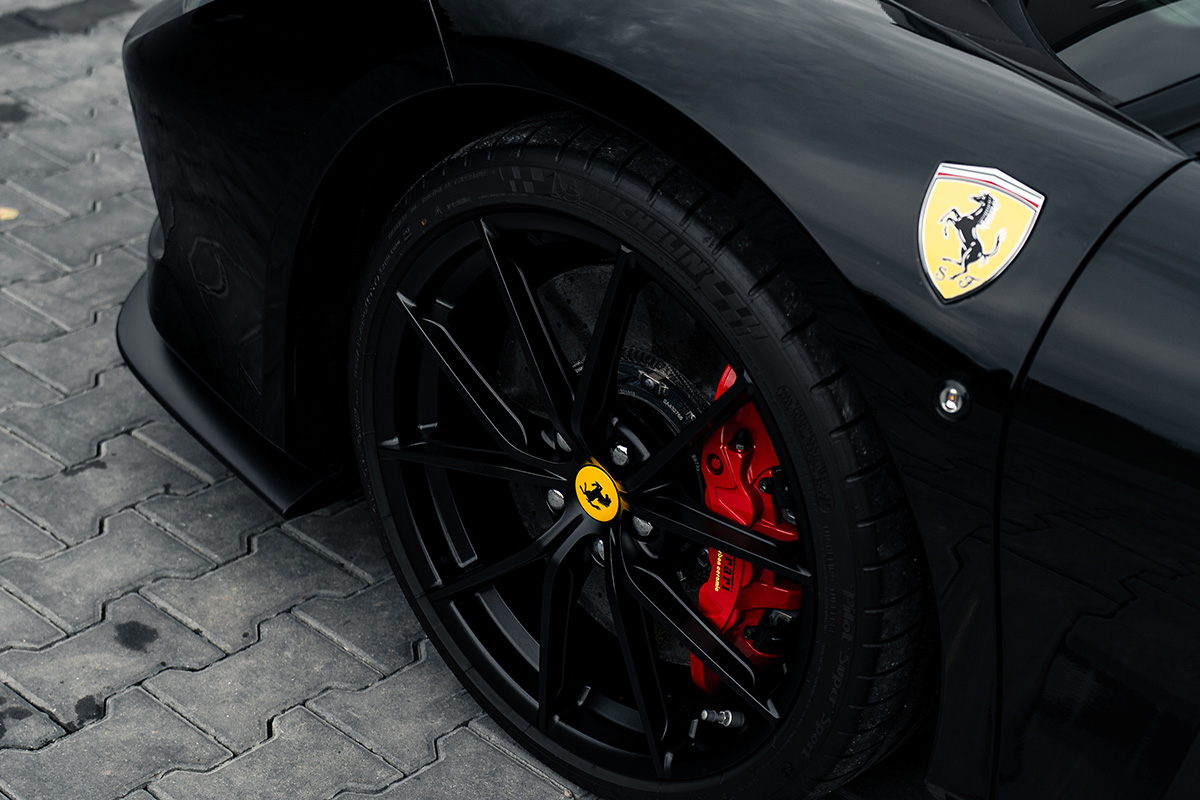ochrona lakieru ferrari f8 tributo