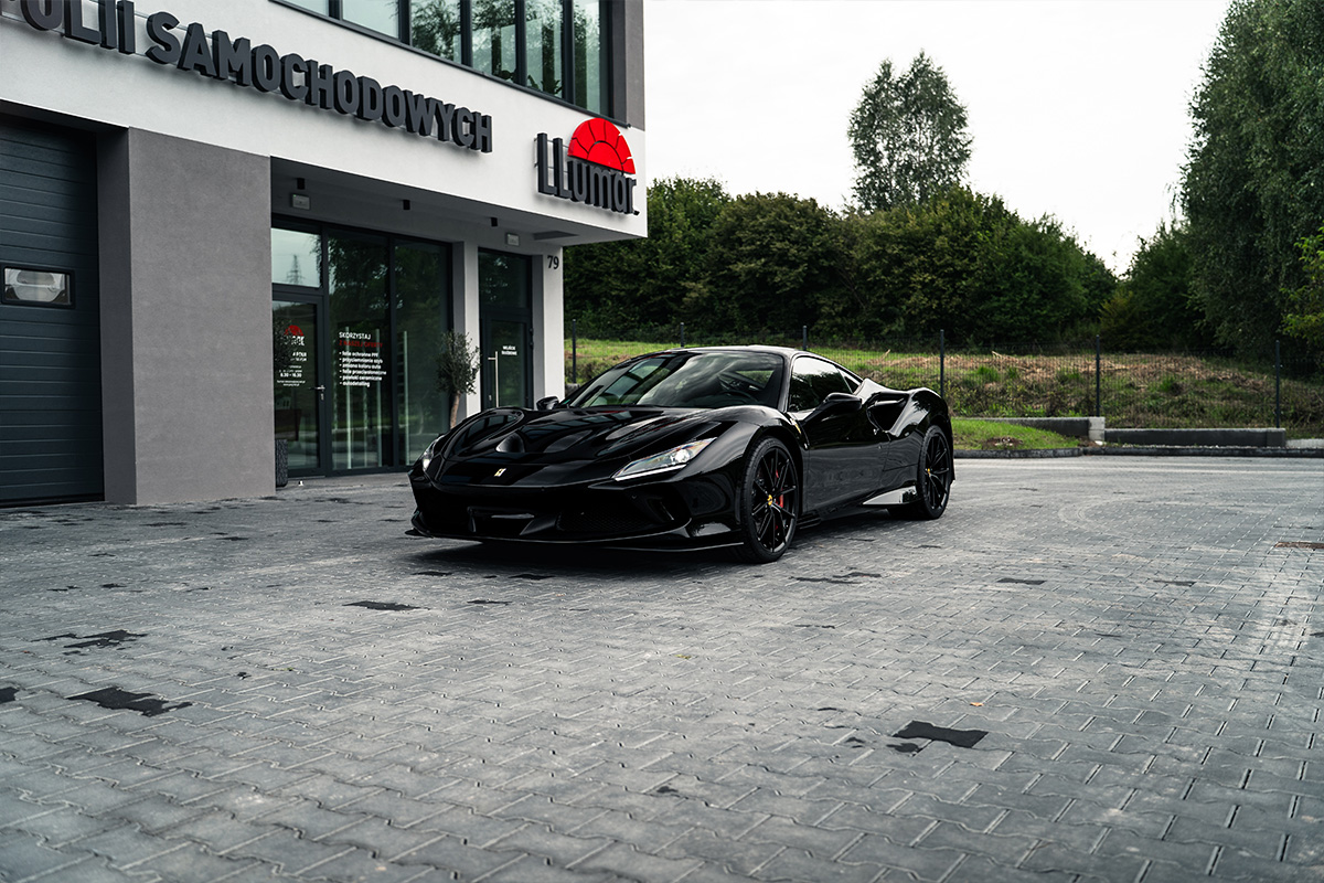 ochrona lakieru ferrari f8 tributo