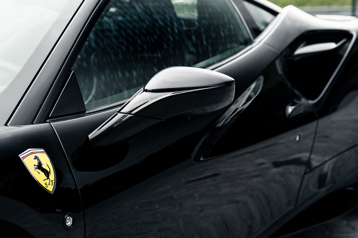 ochrona lakieru ferrari f8 tributo