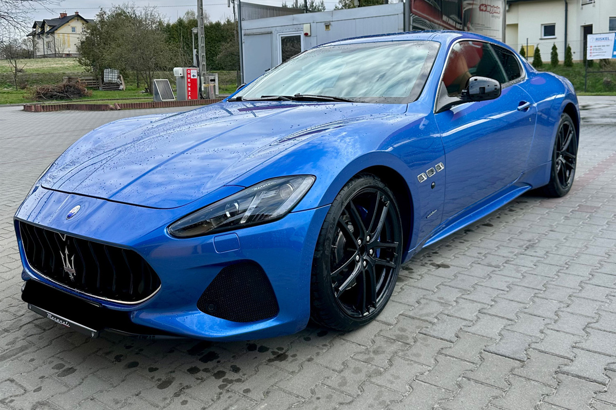 ochrona lakieru maserati gran tourismo