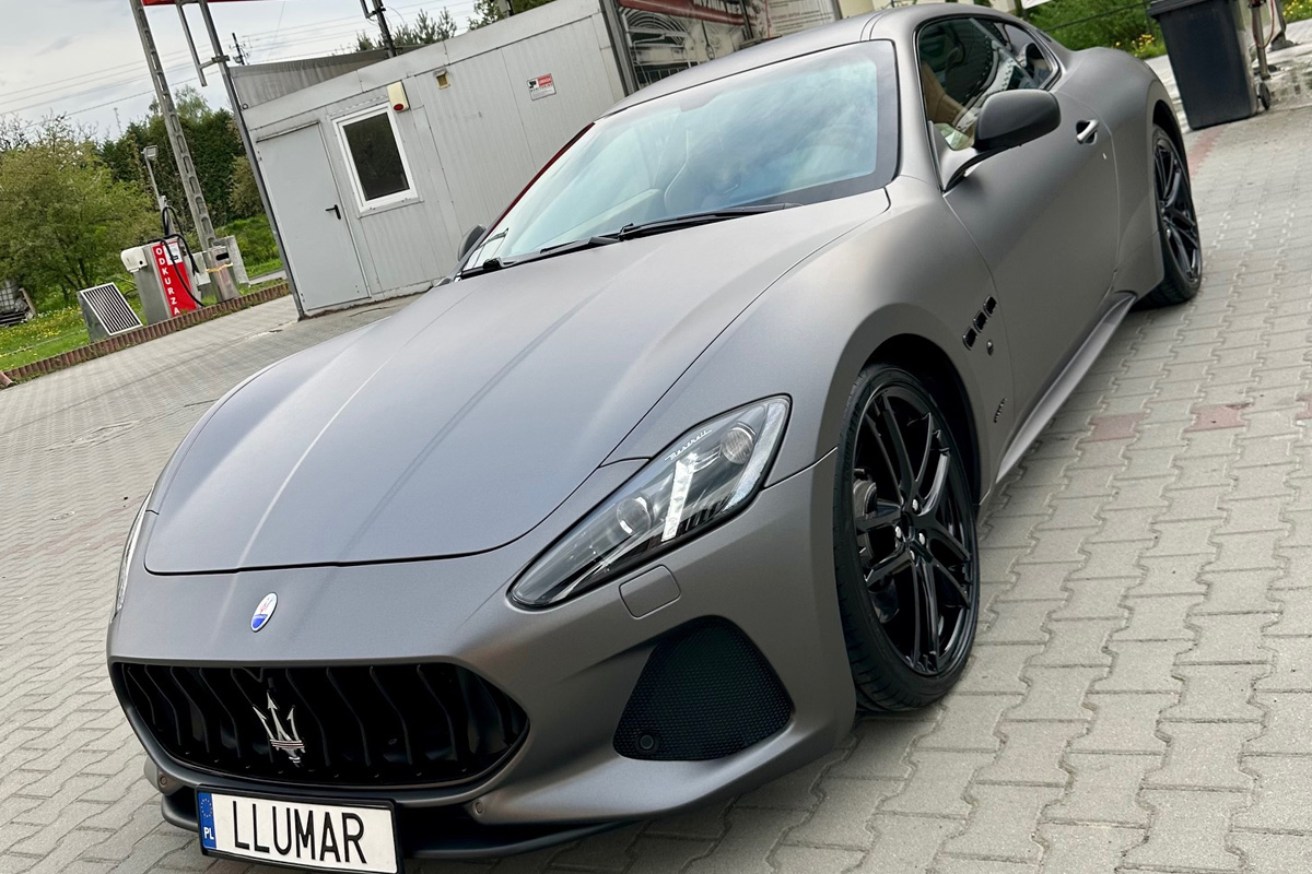 ochrona lakieru maserati gran tourismo