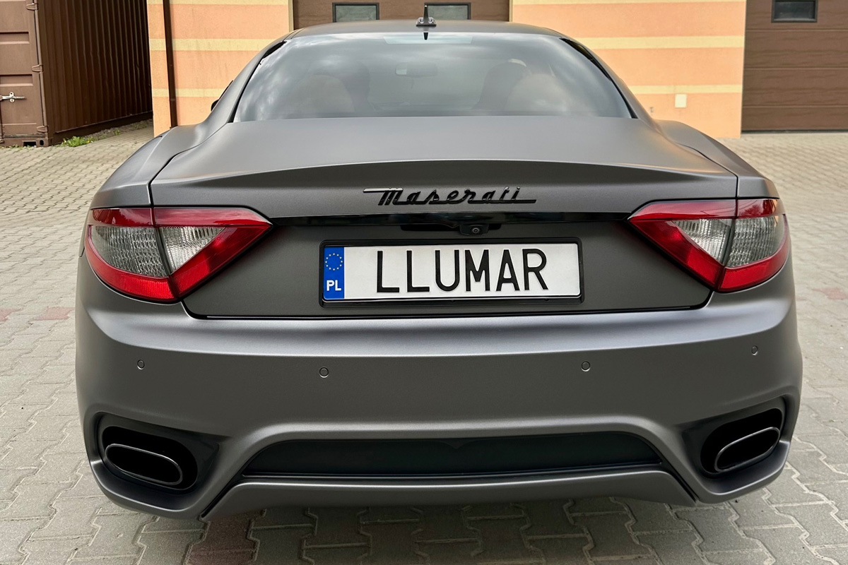 ochrona lakieru maserati gran tourismo