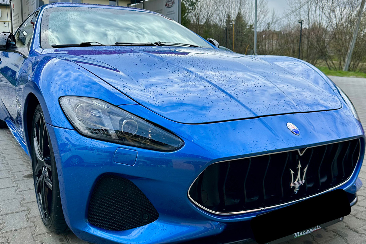 ochrona lakieru maserati gran tourismo