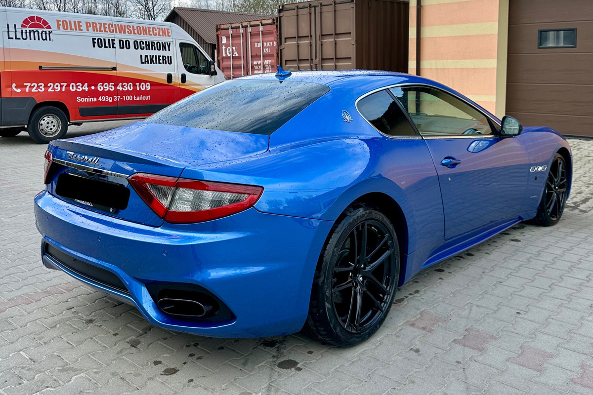 ochrona lakieru maserati gran tourismo