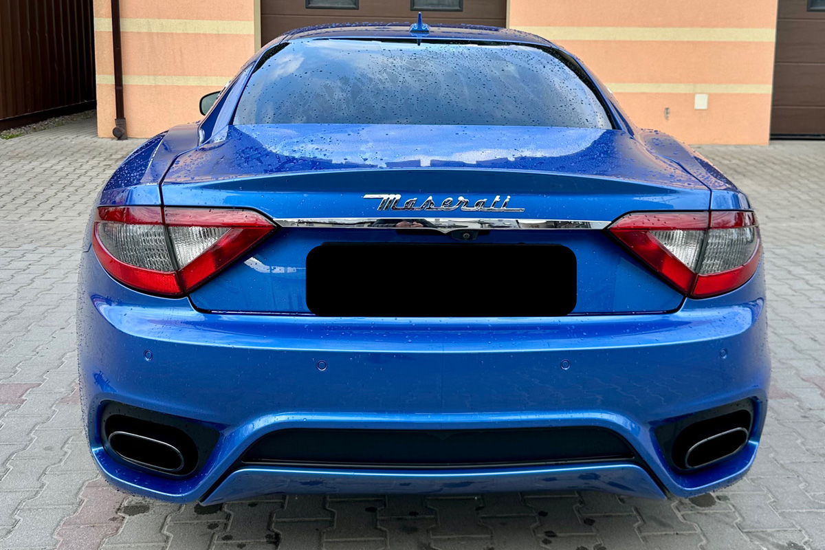 ochrona lakieru maserati gran tourismo
