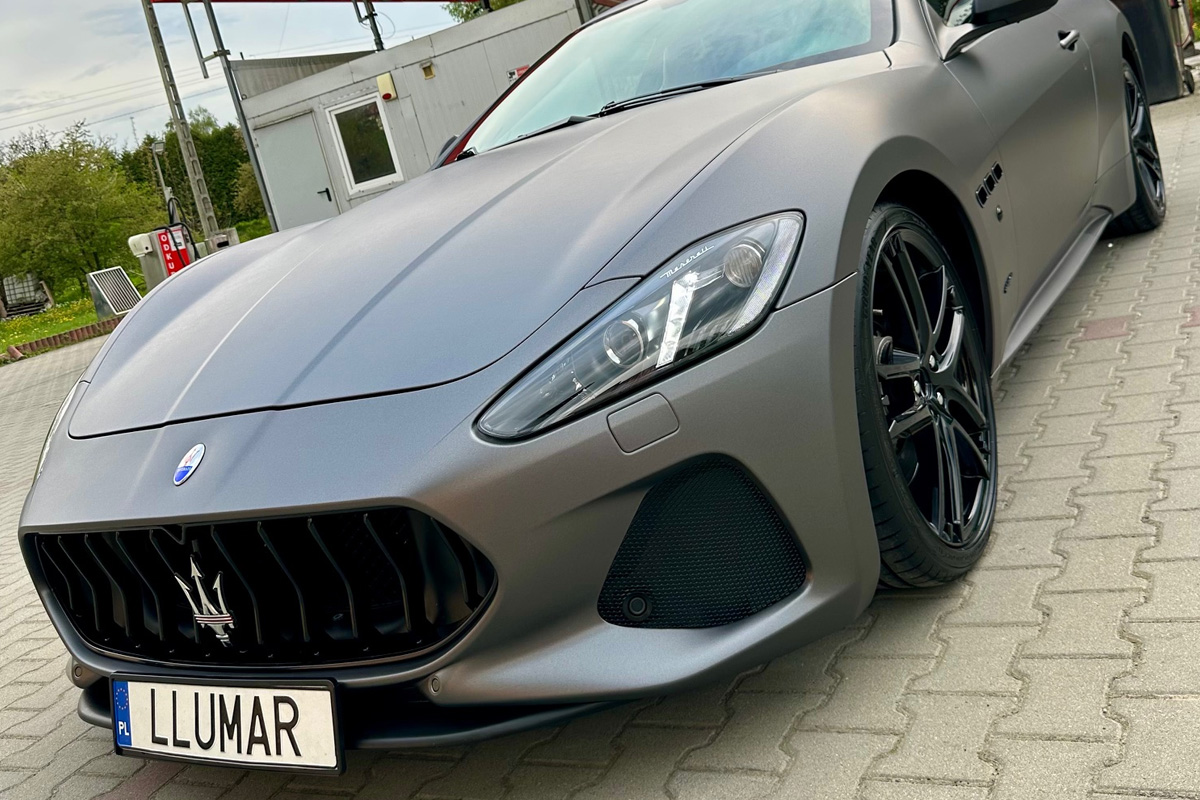 ochrona lakieru maserati gran tourismo