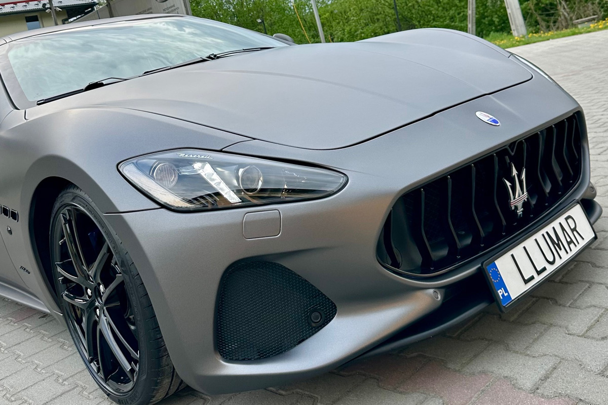 ochrona lakieru maserati gran tourismo
