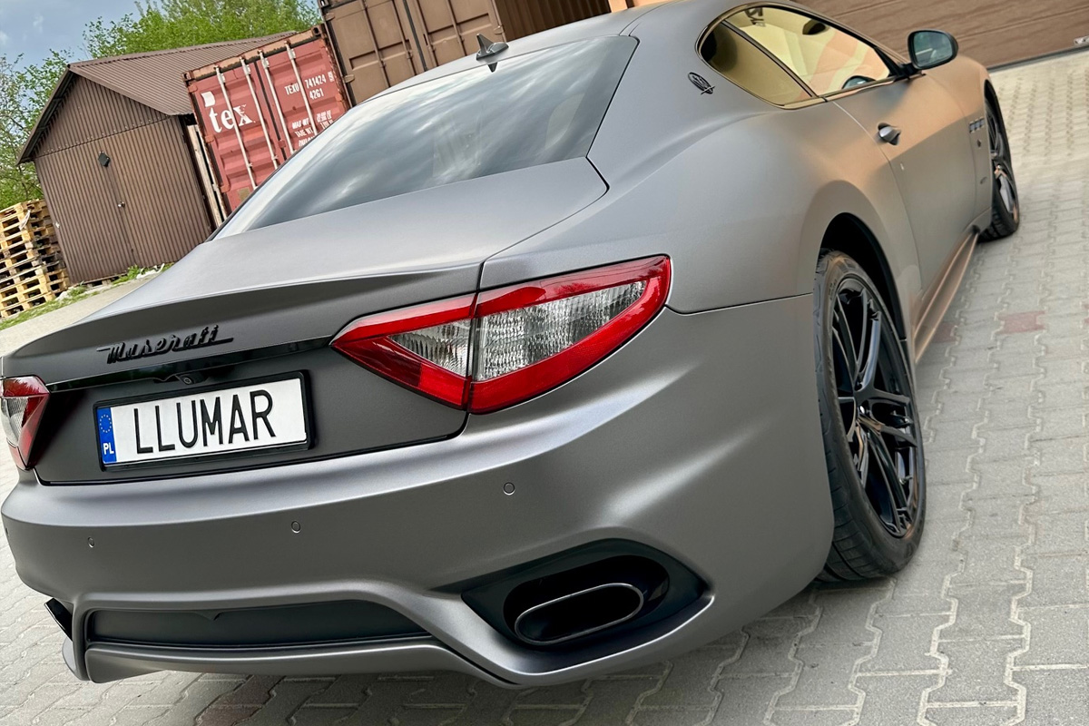 ochrona lakieru maserati gran tourismo