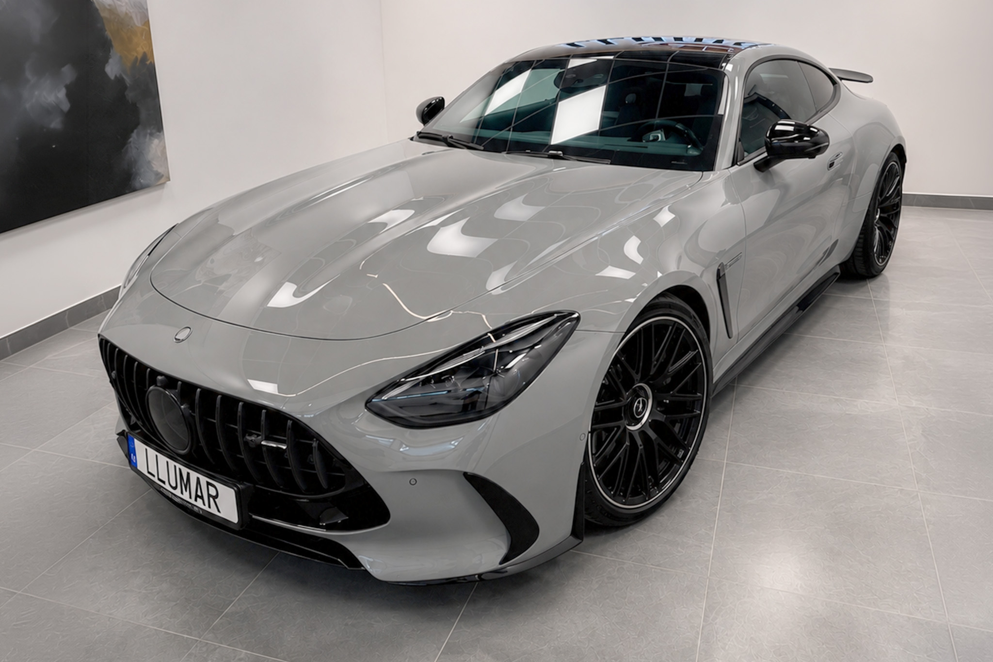 ochrona lakieru Mercedes-AMG GT 63 folią PPF i ceramiką