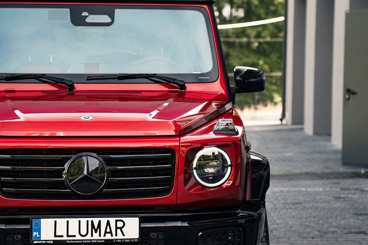 ochrona lakieru mercedes benz g450d
