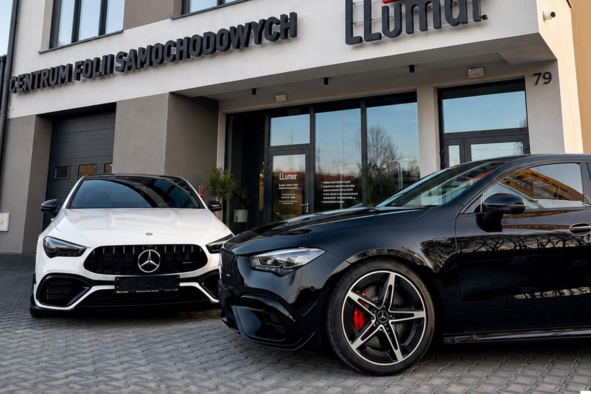ochrona lakieru Mercedes CLA folią PPF Full Body