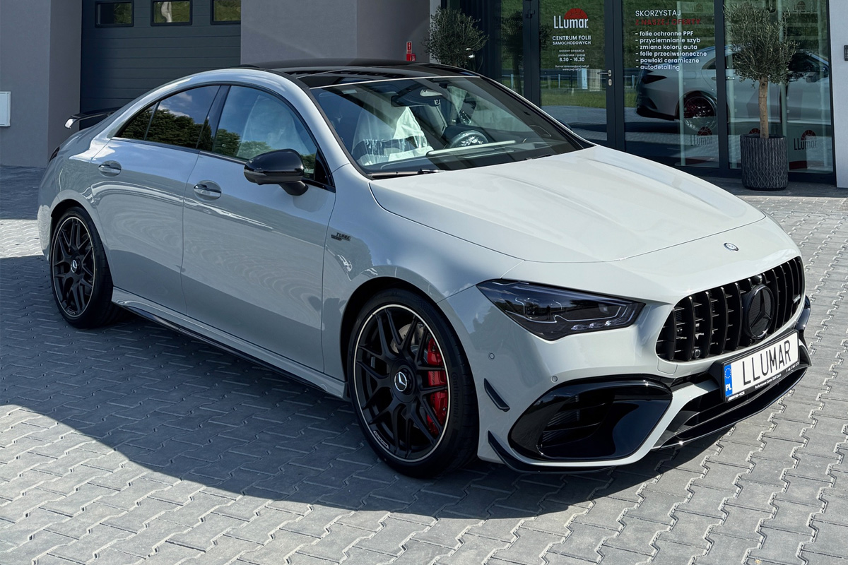 ochrona lakieru mercedes cla 45 amg