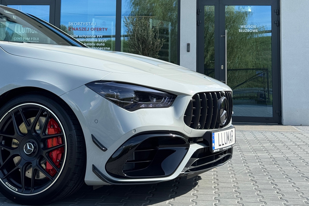 ochrona lakieru mercedes cla 45 amg