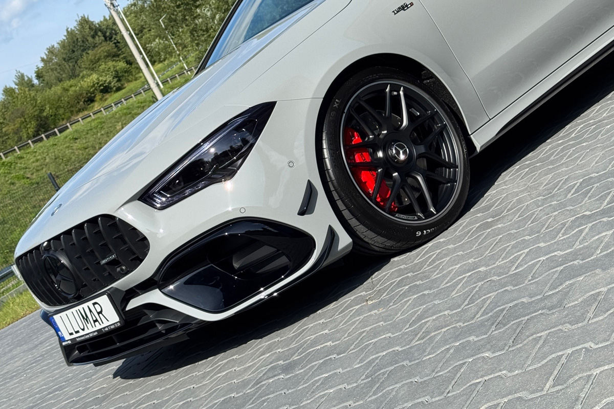 ochrona lakieru mercedes cla 45 amg
