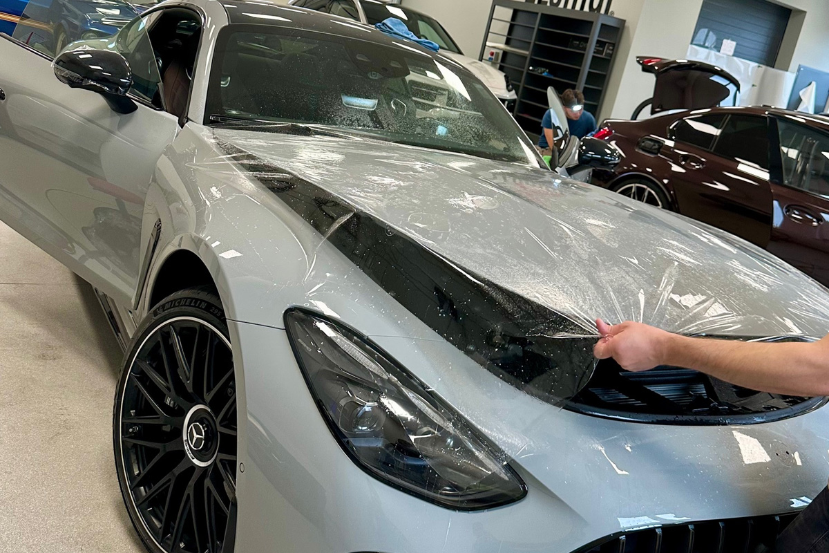 ochrona lakieru mercedes gt63 amg coupe