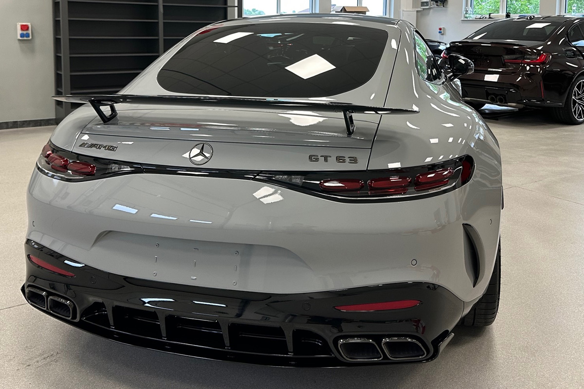 ochrona lakieru mercedes gt63 amg coupe