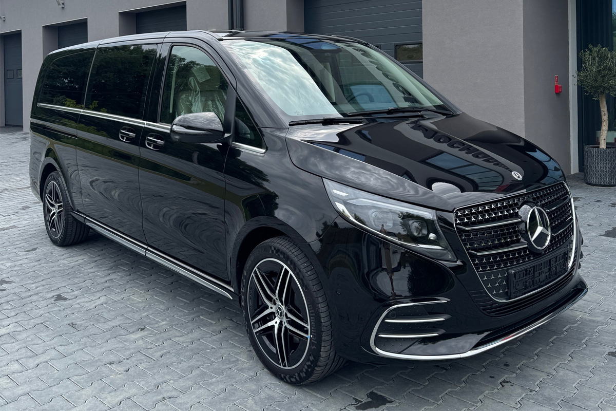 ochrona lakieru mercedes klasa v