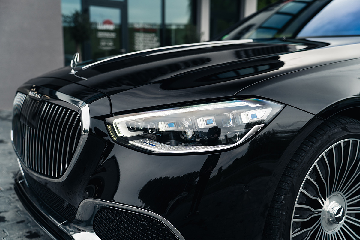ochrona lakieru mercedes maybach s