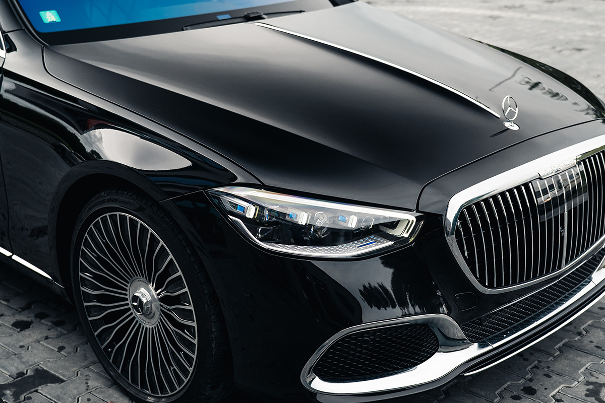ochrona lakieru mercedes maybach s