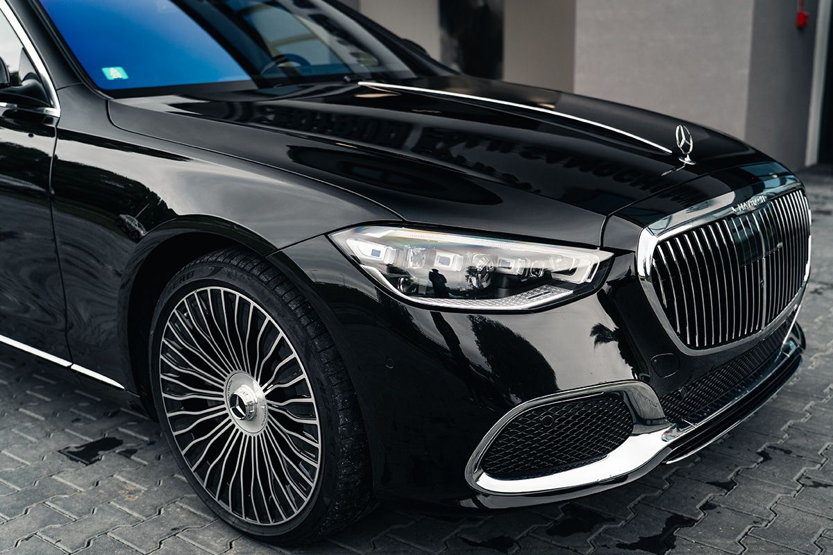 ochrona lakieru mercedes maybach s
