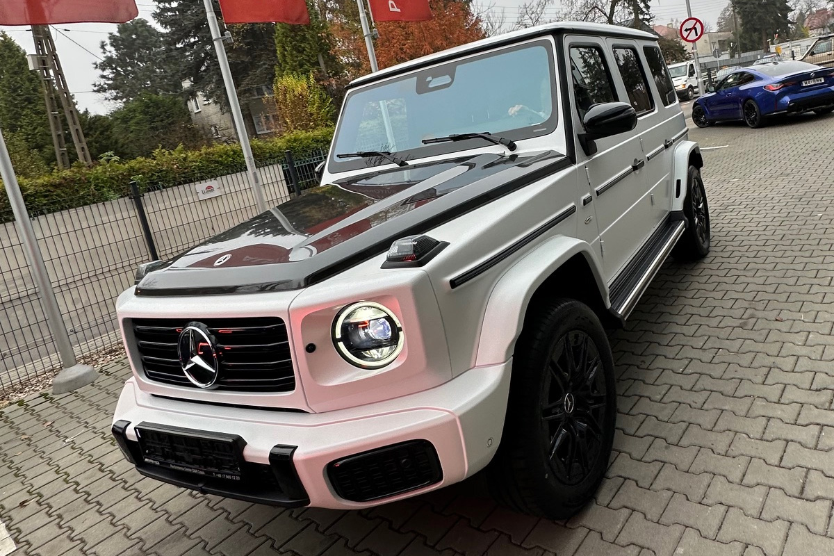 ochrona lakieru mercedes klasy g