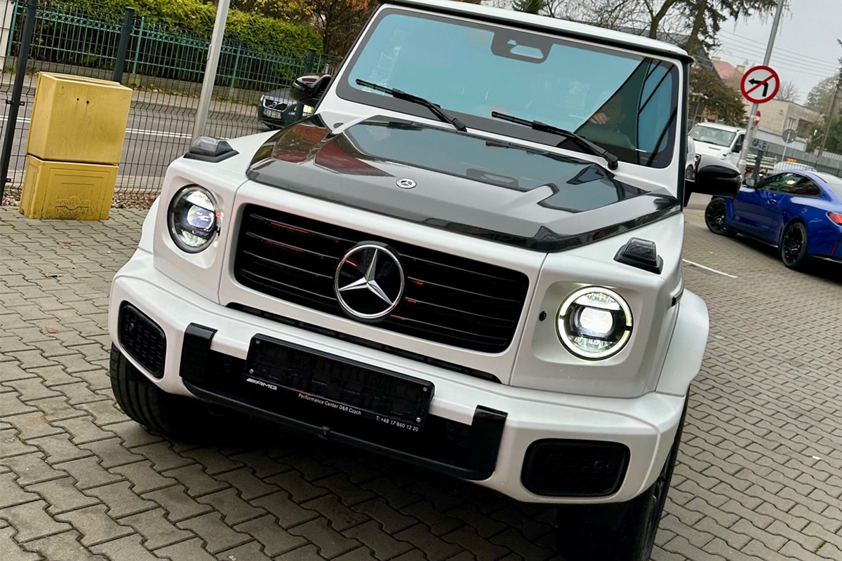 ochrona lakieru mercedes klasy g
