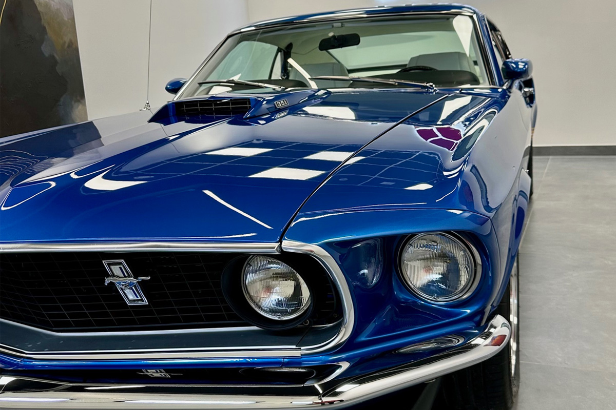 ochrona lakieru mustang mach 1