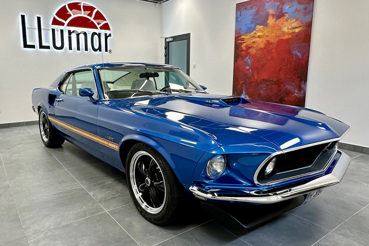 ochrona lakieru mustang mach 1