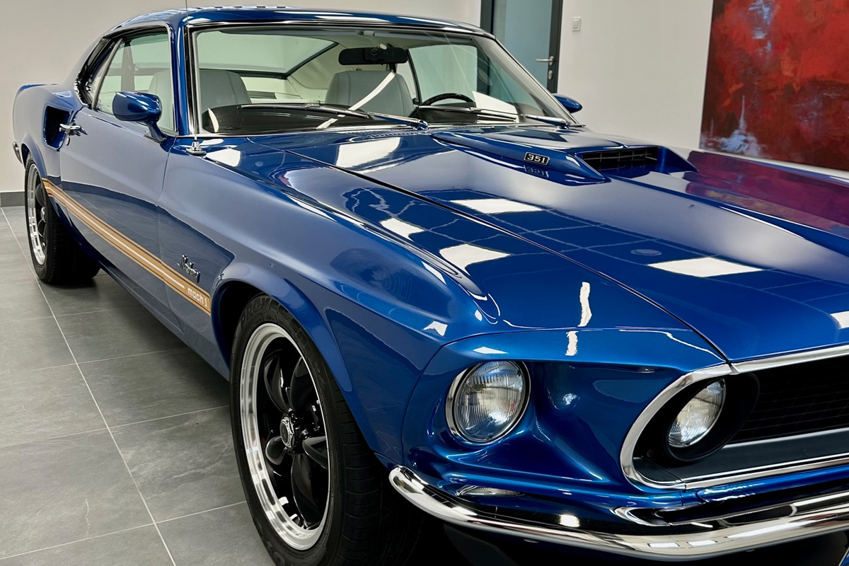 ochrona lakieru mustang mach 1