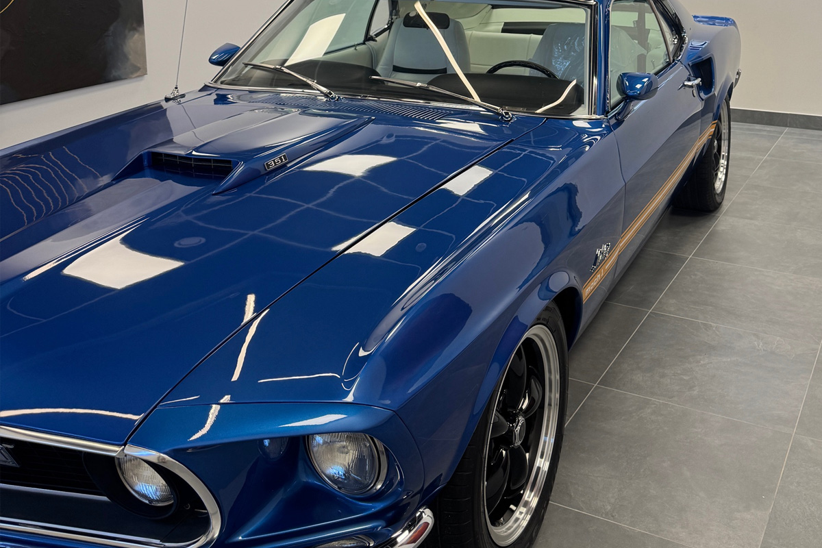 ochrona lakieru mustang mach 1