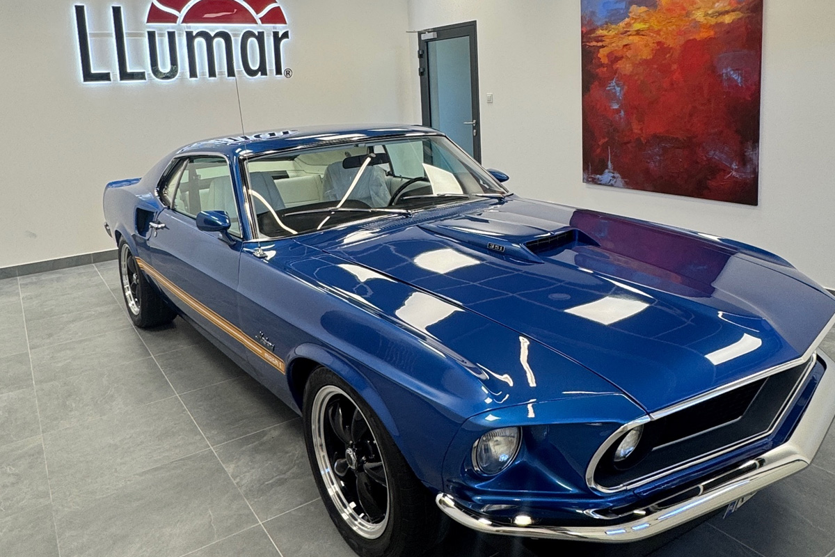ochrona lakieru mustang mach 1