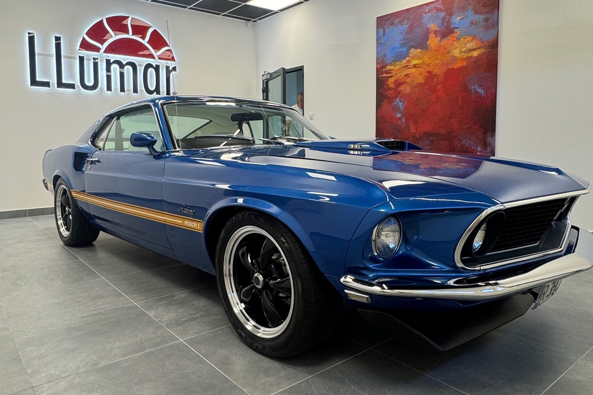 ochrona lakieru mustang mach 1