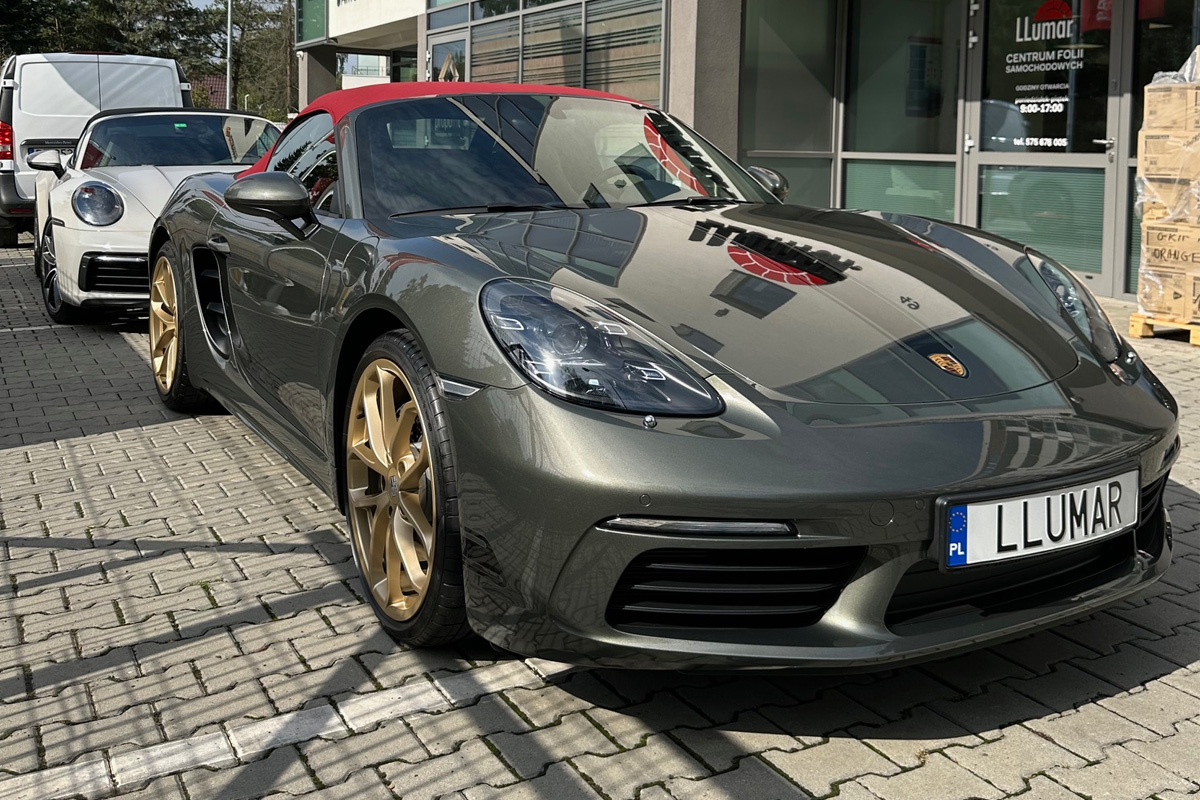ochrona lakieru porsche 718 cayman