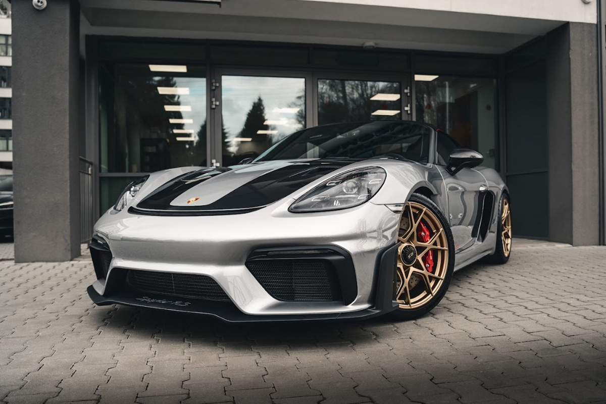 ochrona lakieru porsche 718 spyder rs