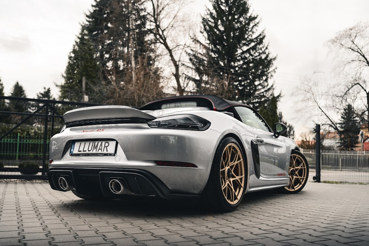ochrona lakieru porsche 718 spyder rs
